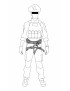 Ceinturon ARCUBA - MULTICAM - EN358 / EN813 / EN12277