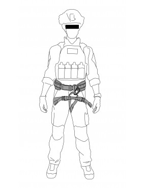 Ceinturon ARCUBA - RANGER GREEN
