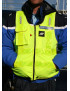 Gilet HV Police route EN20471 classe 2 avec LED TAILLE 2XL/3XL